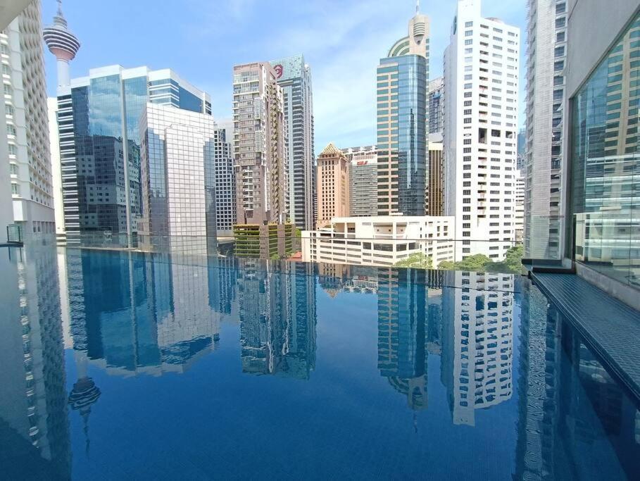 Rm218 Bukit Bintang Balcony Studio Infinity Pool Kuala Lumpur Kültér fotó